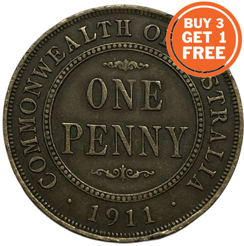 Australian penny coin choice - australian,