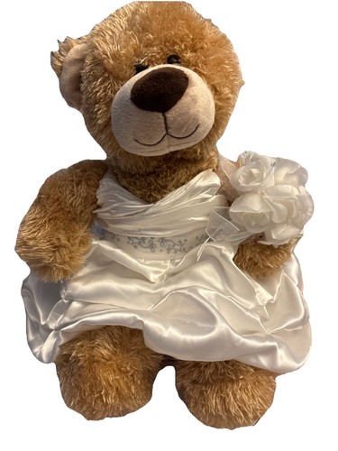 Build bear bride plush teddy - plush,