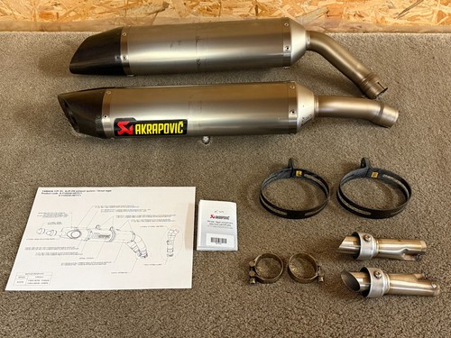 Akrapovic exhausts exhaust