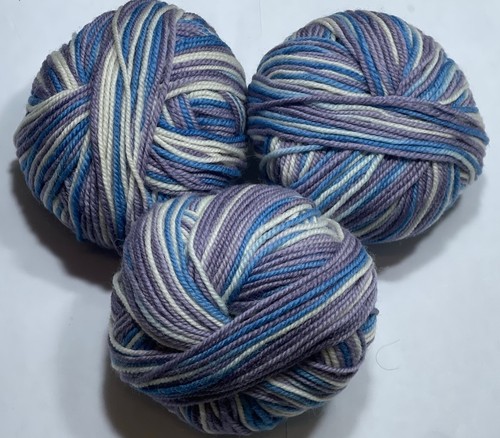 100 wool yarn - wool, striped