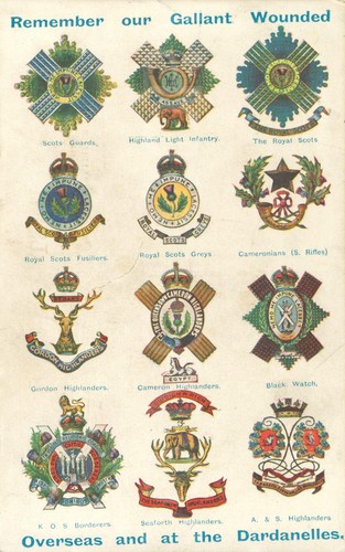Vintage postcard military - vintage,