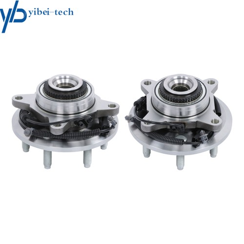 Pair front wheel hub - pair, bearings