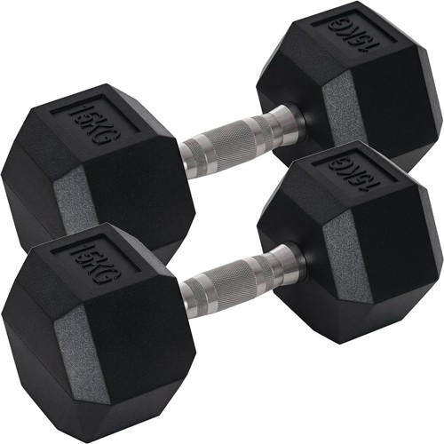 Hexagon premium dumbbells - hexagon,