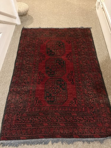 Vintage hand knotted - knotted, bokhara