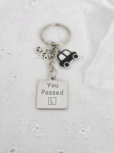 Driving test keyring good - good, luck