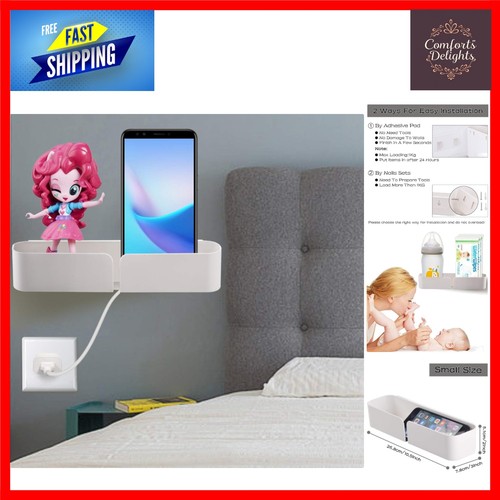 Wall mounted bedside shelf - wall,