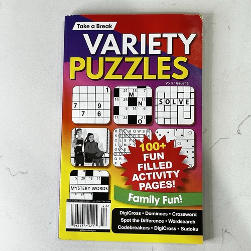Take break variety puzzles - a,
