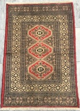 2x3 vintage afghan rug - afghan,