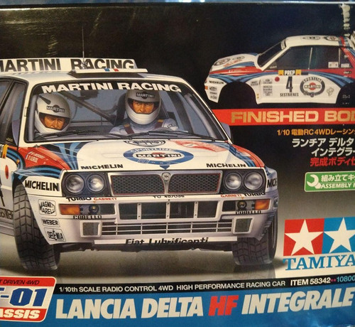 Tamiya 58342 lancia delta - tamiya, hf