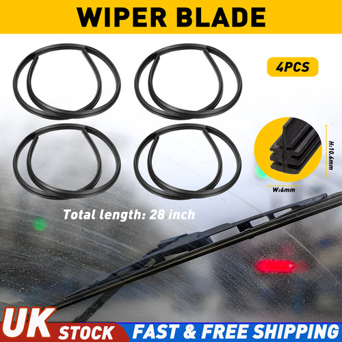 Inch silicone wiper - silicone, blade