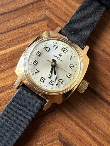 Vintage vulcain watch swiss - vintage, watch,