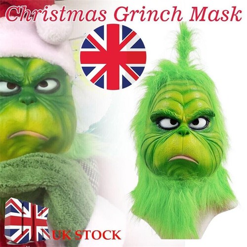 The grinch latex mask - uk,