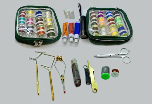 Fly tying kit with light - fly,