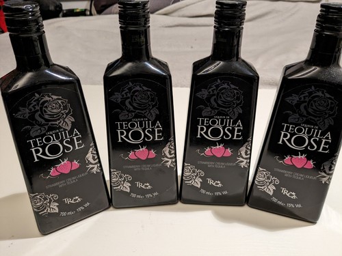 Four tequila rose 70cl empty - x,