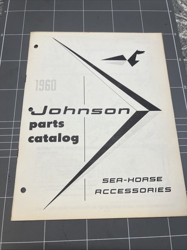 Vintage parts catalog johnson - parts,