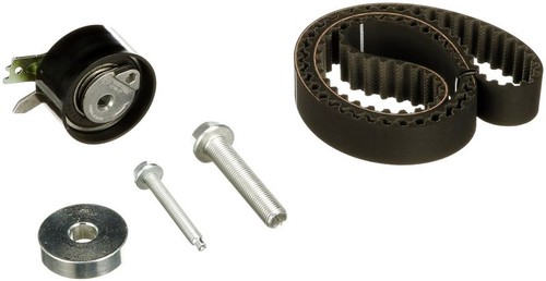 Timing belt and adjustment