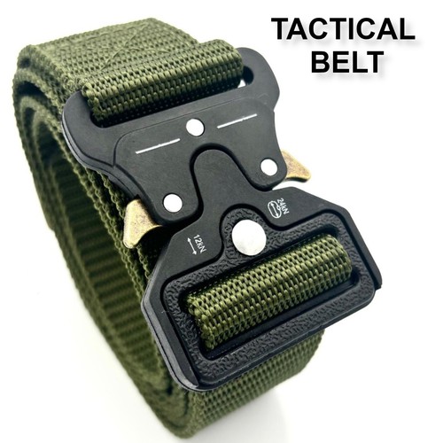 Tactical military combat belt - military,