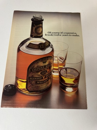 Original 1985 chivas regal - chivas,