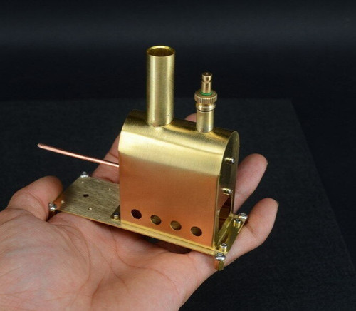 Mini copper steam boiler - steam, with