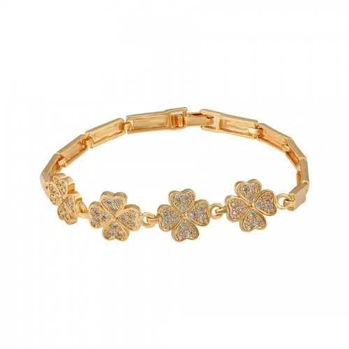 Gold plated four - four, leaf