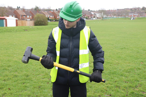 Sledge hammer long handle - hammer,