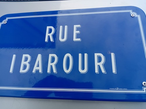 French street sign - french,