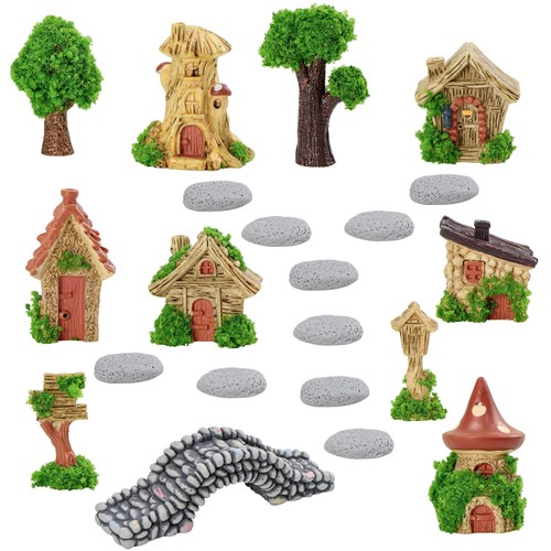 Pcs miniature fairy garden - pcs,