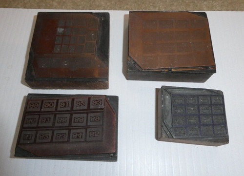 Lot vintage wood - 4,