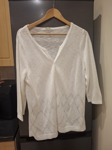 White button cardigan from - cardigan,