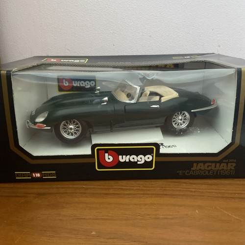 Bburago jaguar cabriolet - jaguar, e