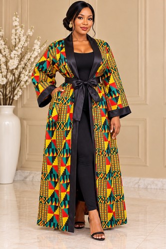 Title elegant long kimono - title:,