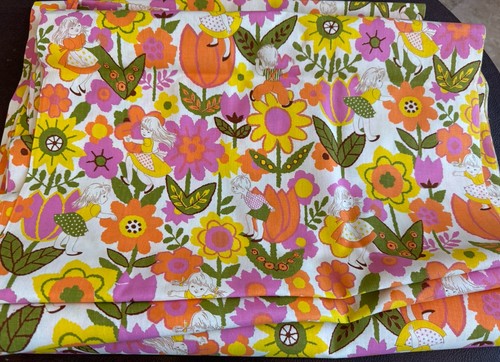 Vintage 60s 70s flower - vintage,