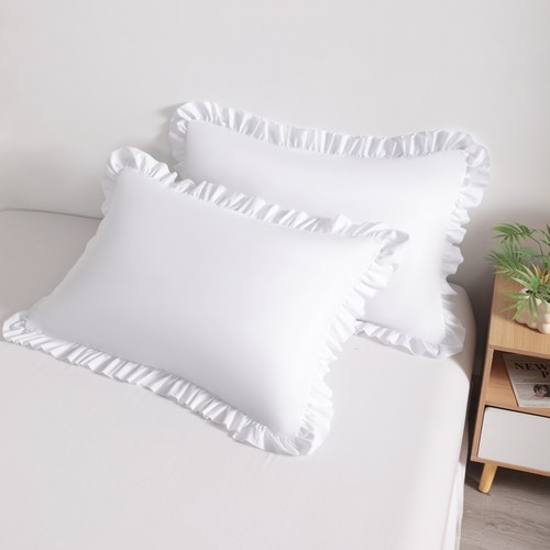 Pack ruffled pillowcases - 2,
