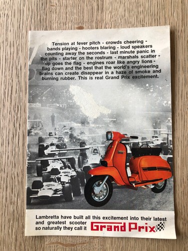 Lambretta grand prix gp200 - prix, 150