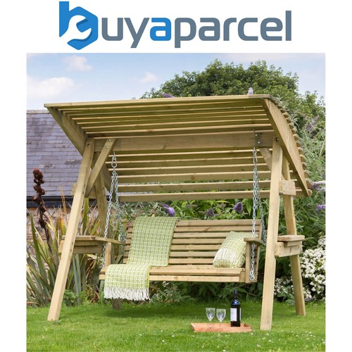 Zest miami wooden garden swing - garden,