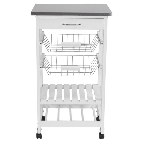 White tier metal - 4, wood