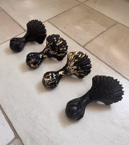 Antique cast iron eagle - iron,