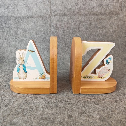 Beatrix potter pair - of, wooden