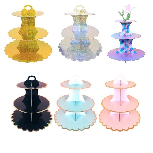 Tier cardboard cake stand - tier,