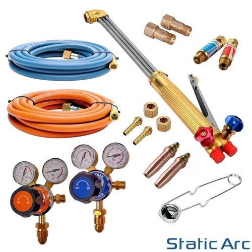 Oxy propane gas cutting - cutting, torch