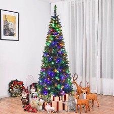 7ft pencil slim christmas - 4-7ft,