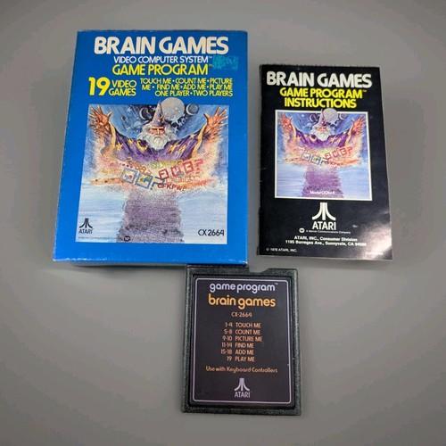 Brain games atari - games,