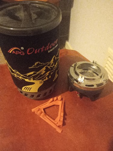 Apg camping stove cooking - apg,