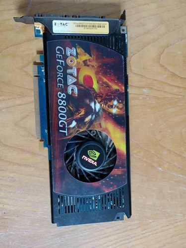 Zotac geforce 8800gt used - geforce, (used