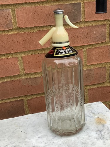 Schweppes vintage soda - vintage, syphon