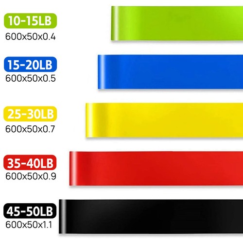 Poriya resistance bands set - bands, 5
