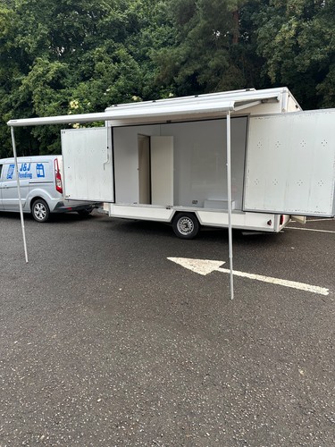 Exhibition trailer display box - trailer,