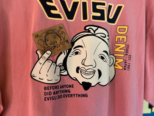 Evisu shirt japanese coral - evisu,