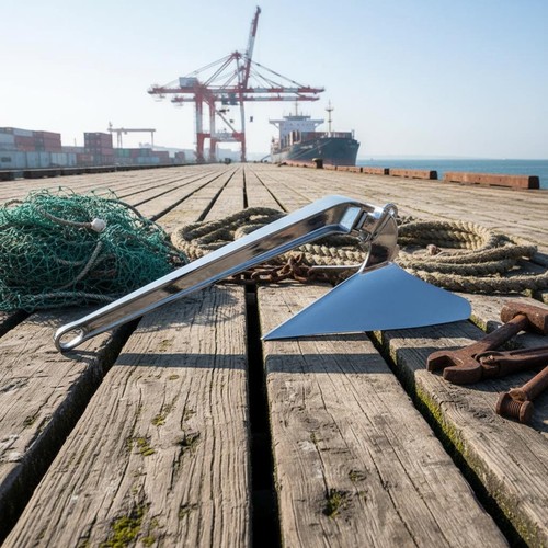 Stainless steel plow anchor - plow,