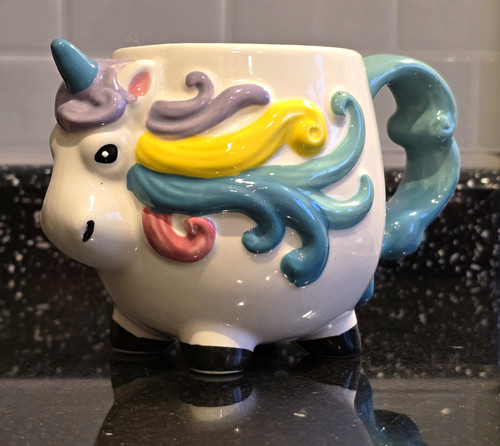 Unicorn ceramic mug - unicorn,